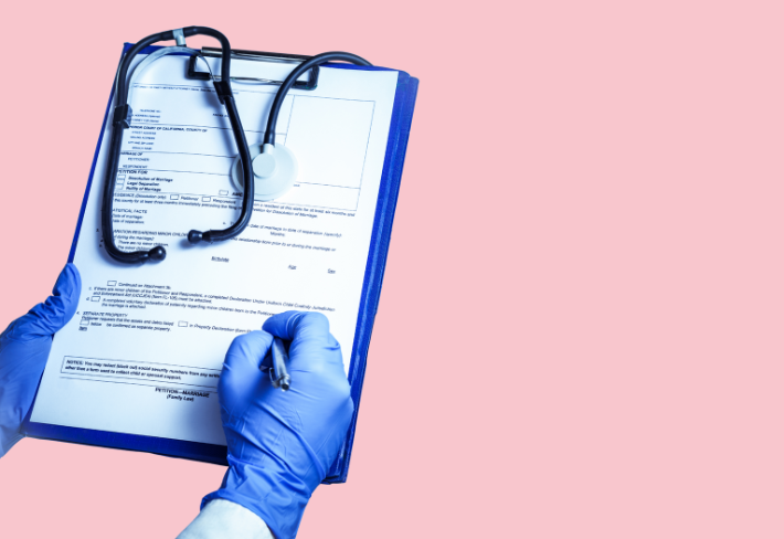 Réalisation du certificat de décès par l'infirmier 